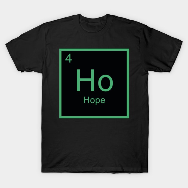 Periodic Table Hope Element T-Shirt by Simoss01